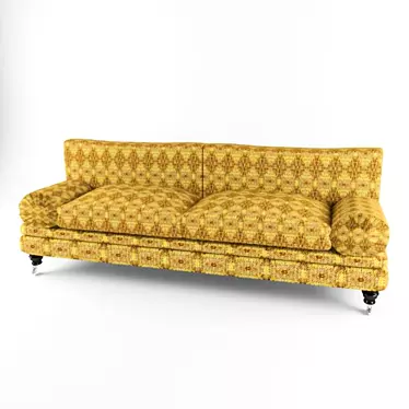 Elegant Guadarte Sofa 3D model image 1 