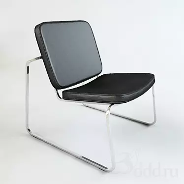 Elegant Comfort: InnoSoft Chair 3D model image 1 