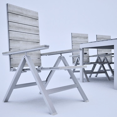 FALSTER IKEA: Sleek and Stylish Outdoor Furniture 3D model image 1 