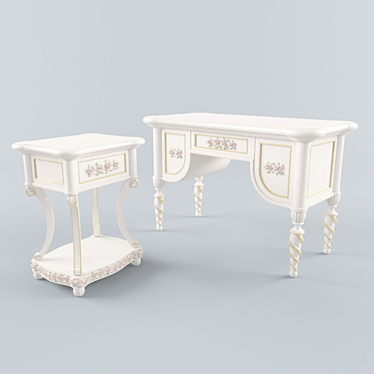 Dolly Kids Furniture Set 3D model image 1 