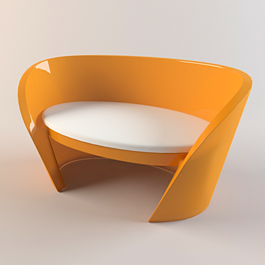 Modern Slide Sofa Bed 3D model image 1 