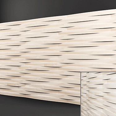 Decorative Wall Panel 3D model image 1 