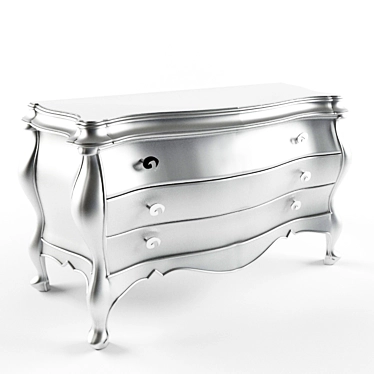 Elegant Italian Style Dresser 3D model image 1 