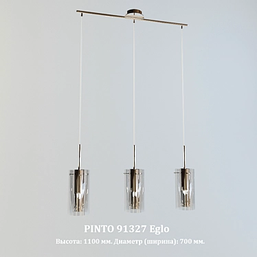 Eglo Pinto 91327 Pendant Light 3D model image 1 