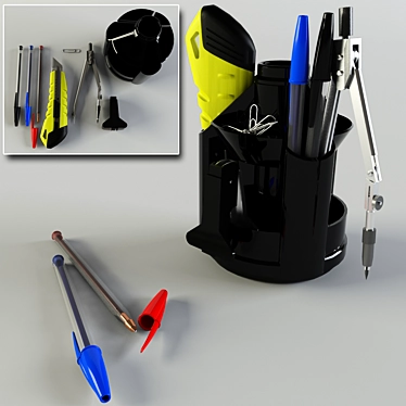 Essential Writing Kit 3D model image 1 