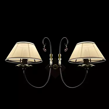 Sophisticated VIAN/Efesto Pendant Light 3D model image 1 