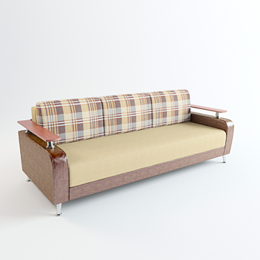 Title: Modern Perseus Sofa 3D model image 1 