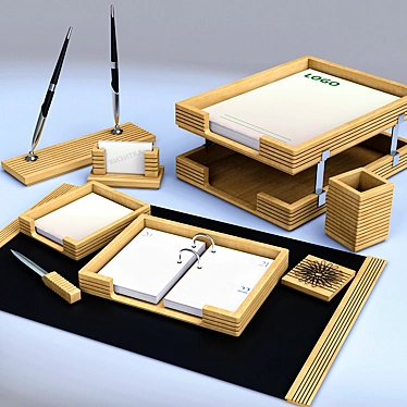 Table Essentials Set 3D model image 1 