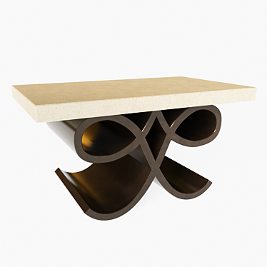 Elegant Elena Occasional Table 3D model image 1 