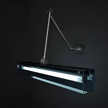 Sleek Modern Lighting Fixtures 3D model image 1 