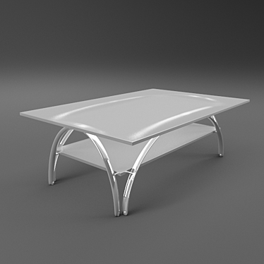 Modern 1000x1500 Coffee Table 3D model image 1 