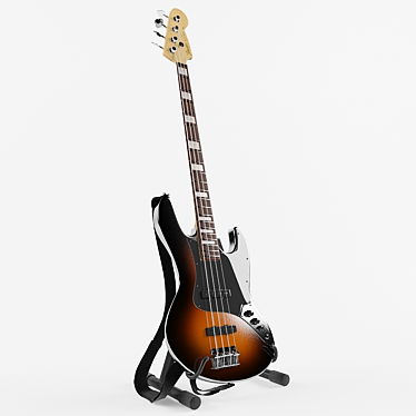 Classic Fender Jazz Bass 3D model image 1 