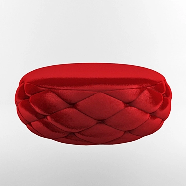 Cozy Rest Pouf 3D model image 1 