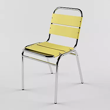 Urban Bistro Chair 3D model image 1 