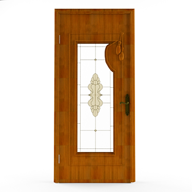Bespoke Photo-Inspired Custom Door 3D model image 1 