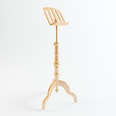 Title: Harmonia Music Stand 3D model image 1 