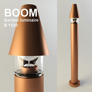 BOOM Copper Garden Luminaire 3D model image 1 