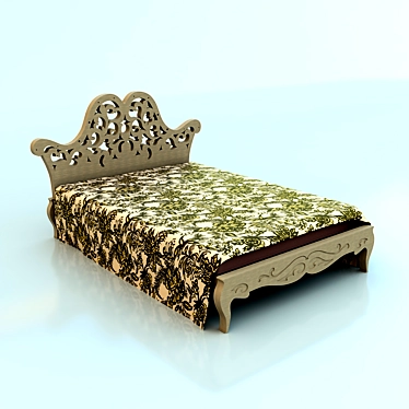 Cantori / Berger Bed: Materials in Stock 3D model image 1 