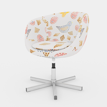 Swivel Chair, Krokek 3D model image 1 