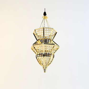 Oriental Charm Pendant 3D model image 1 