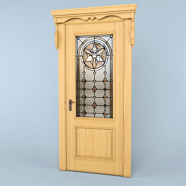 Prima-M Glass Door 2050х800 3D model image 1 