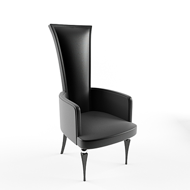 Elegant Dining Chair - Russian Translation: Элегантное обеденное кресло 3D model image 1 