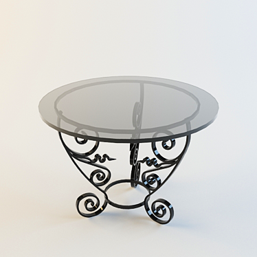 Coffee table Maire 3D model image 1 