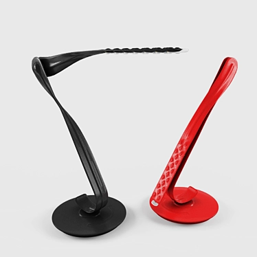 Sleek Leaf Personal Light 3D model image 1 