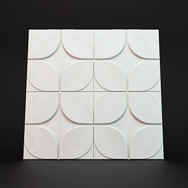 Modern 3D Wall Panel "Artpole 3D model image 1 