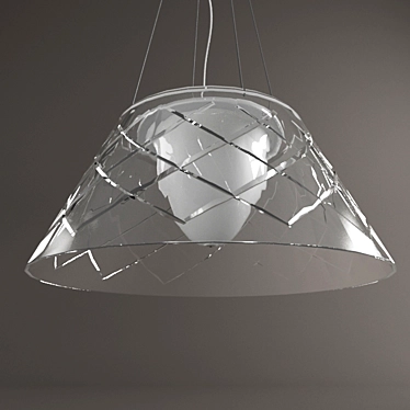 Modern Chandelier: Flos Romeo II 3D model image 1 