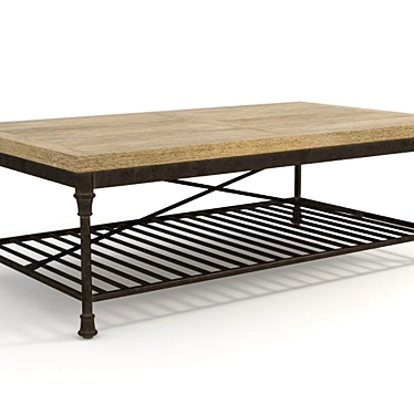 Luxurious Luzern Coffee Table 3D model image 1 