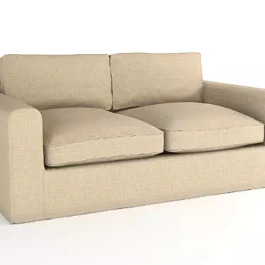 Curations Limited Mons Upholstered Sofa 3D model image 1 