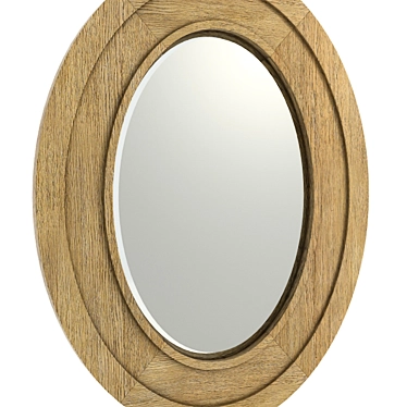 Elegant Olmetta Mirror with Unique Design 3D model image 1 