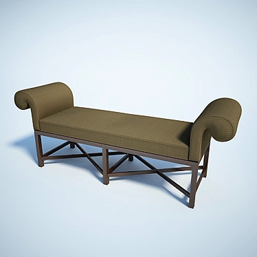 Baker 6392: Elegant Furniture Piece 3D model image 1 