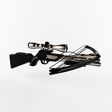  Precision Crossbow with Optic Scope 3D model image 1 