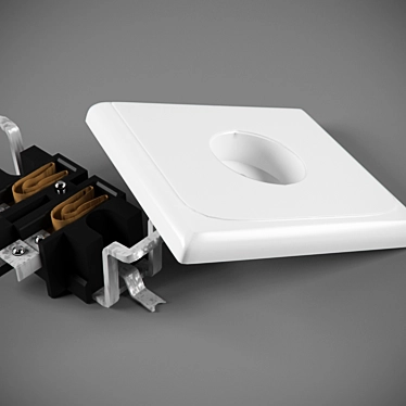 Smart Socket: Internal Circuitry 3D model image 1 