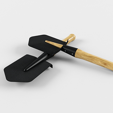 Sapper Shovel 3D model image 1 