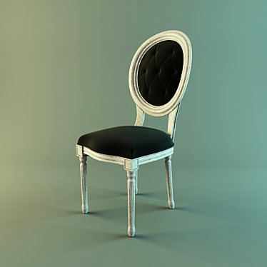 Classic Dining Chair 3D model image 1 