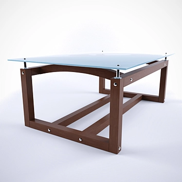 Simple Table 3D model image 1 