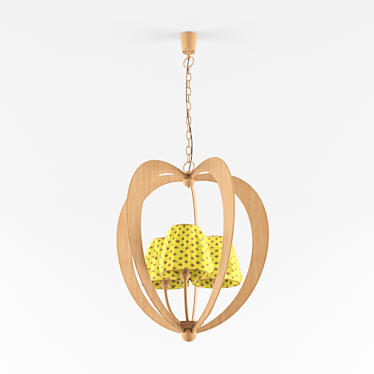 Elegant Italian Dolfi Chandelier 3D model image 1 