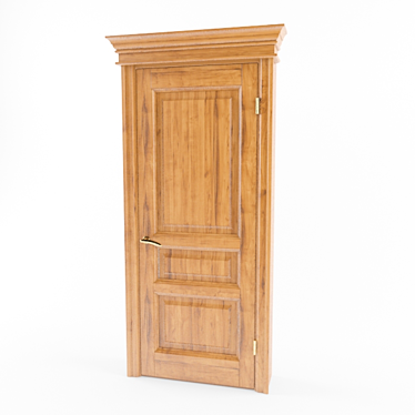 Classic VRay Door- Timeless Elegance 3D model image 1 