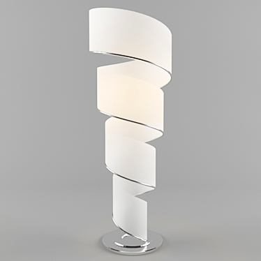 Title: Sleek HeliX Lamp 3D model image 1 
