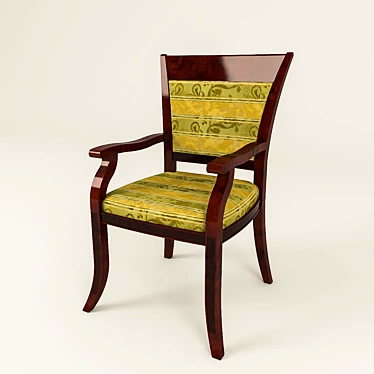 Elegant Seven Sedie Chair 3D model image 1 