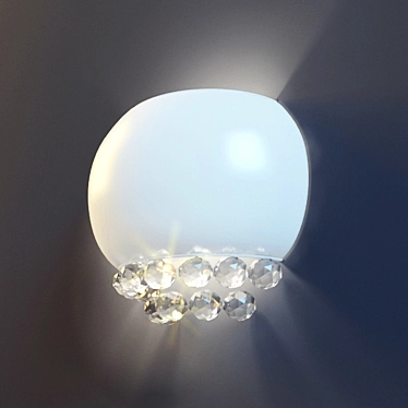 Elegant Masiero Wall Sconce 3D model image 1 