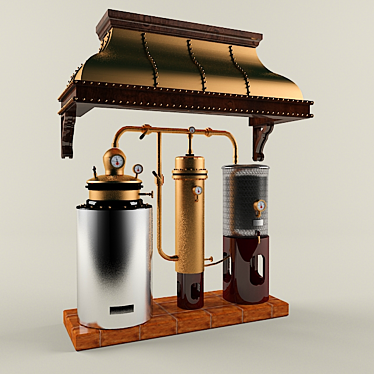 Wine Cellar Distiller 3D model image 1 
