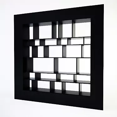 Cattelan italia Window Bookcase 3D model image 1 