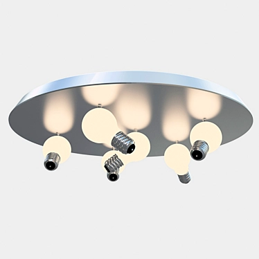 Unique Unusual Chandelier | 400mm Diameter 3D model image 1 