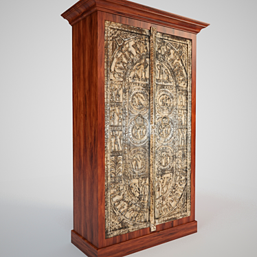 Eastern Fusion Wardrobe 3D model image 1 