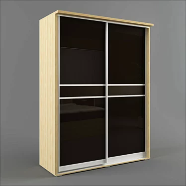 Caprice Closet: Stylish and Functional Design 3D model image 1 