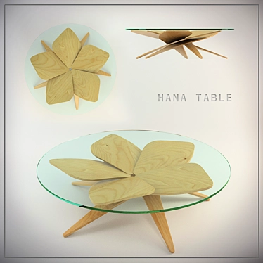 Minimalist Hana Coffee Table 3D model image 1 